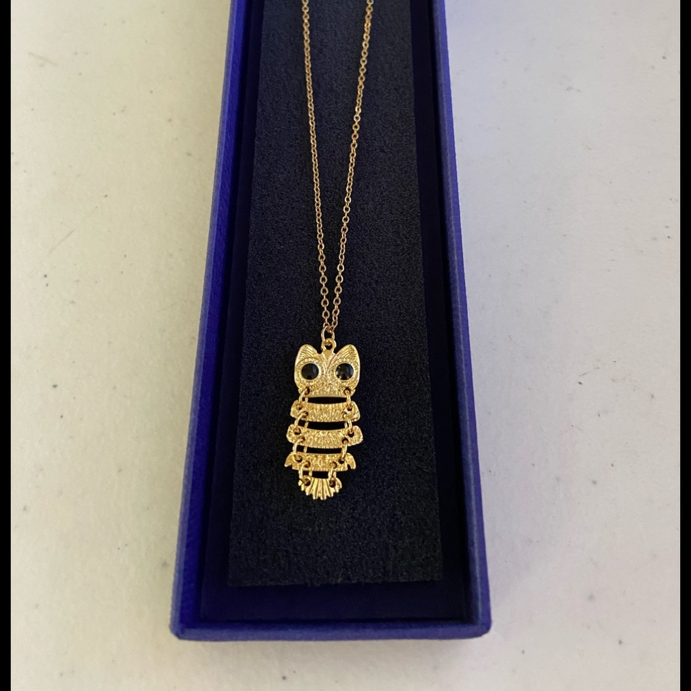 Gold tone owl